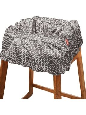 Skip Hop Charcoal Chevron Booster Seat Cover